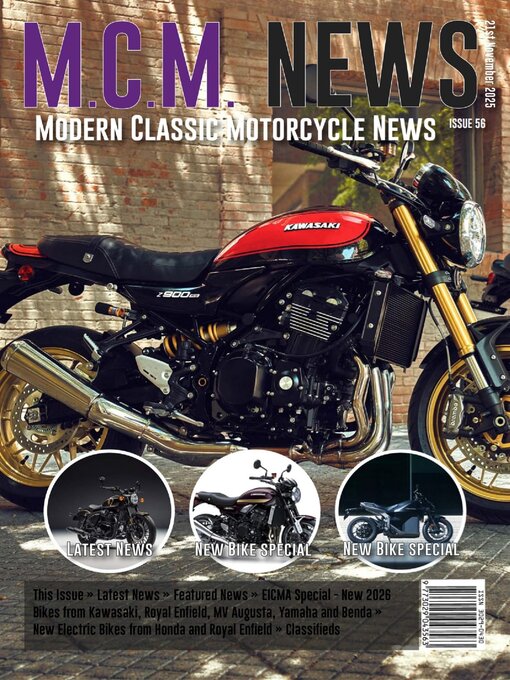 Title details for Modern Classic Motorcycle News by Modern Classic Motorcycle News - Available